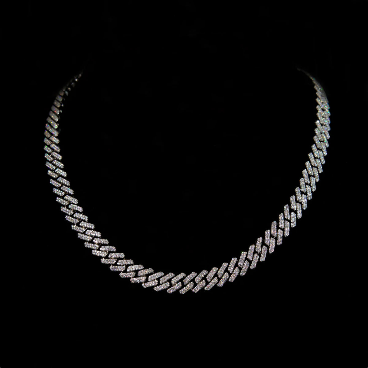 10mm Cuban Link Chain (Silver)