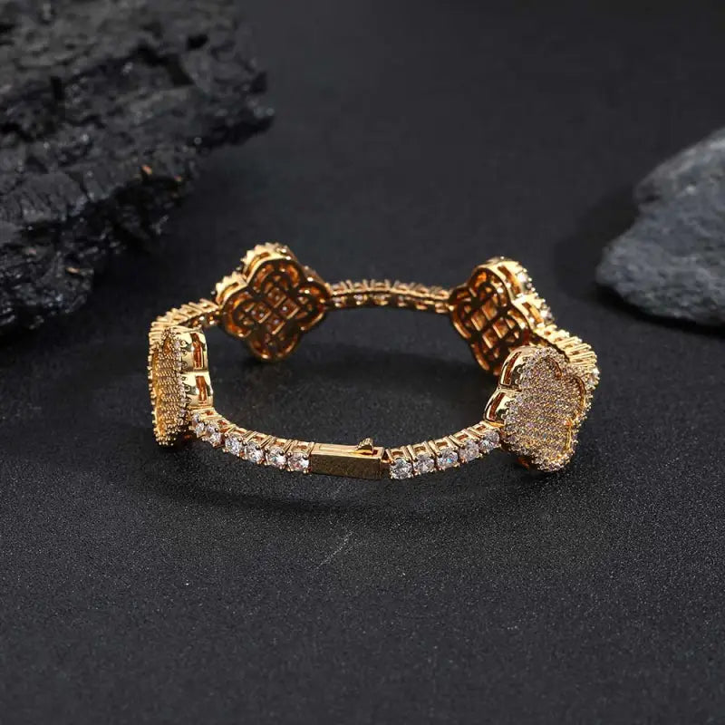 3.5MM Clover Tennis Bracelet