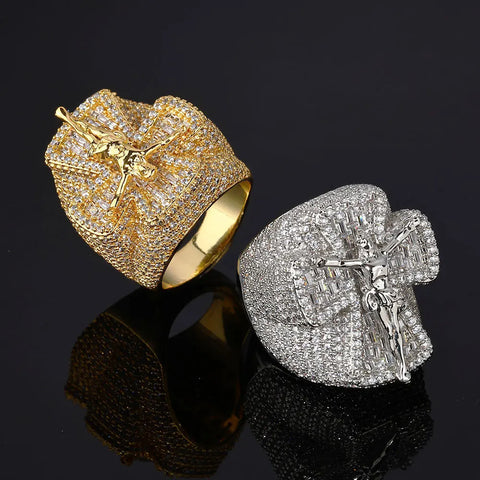 Jesus Cross Ring