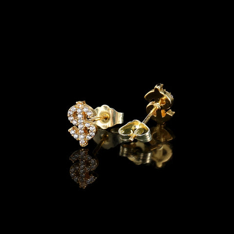 Dollar Sign Earring