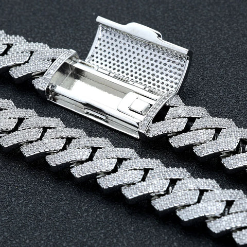 Diamond Cuban Link Bracelet 16mm