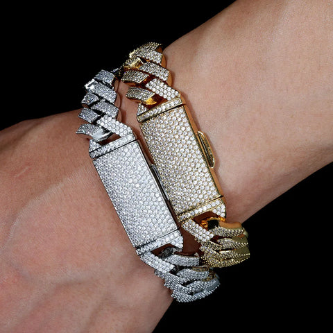 Diamond Cuban Link Bracelet 16mm