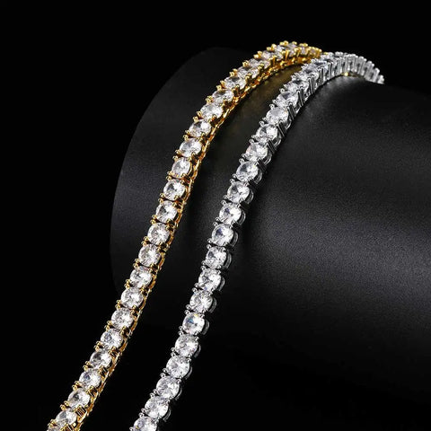 Round Cut Tennis Chain - 5mm