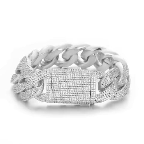 Prong Cuban Link Bracelet - 20MM