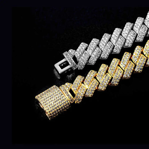 Cuban Bracelet Iced Out 14mm