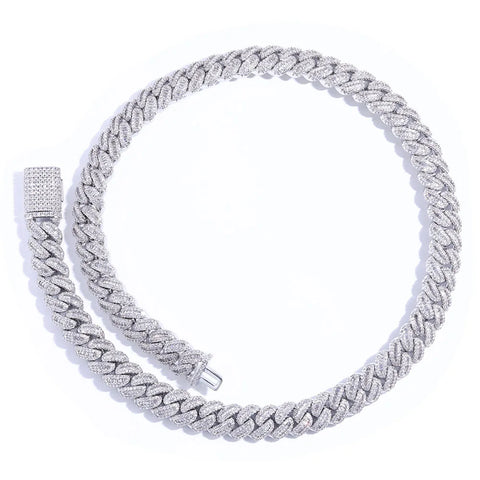 Iced Out Miami Cuban Link Chain 12mm