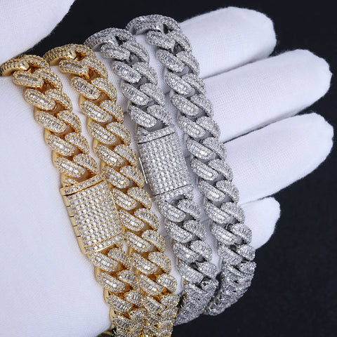 Iced Out Miami Cuban Link Chain 12mm
