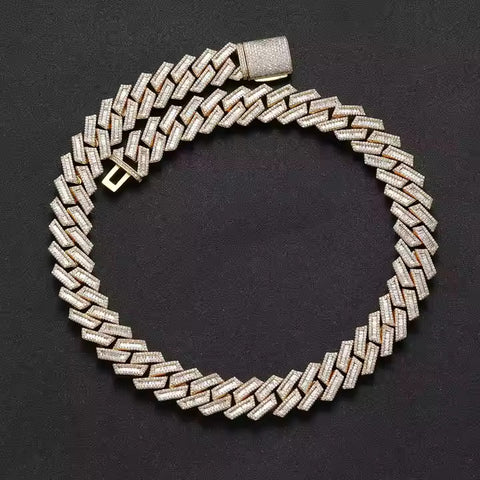 15mm Prong Cuban Iced Out Chain