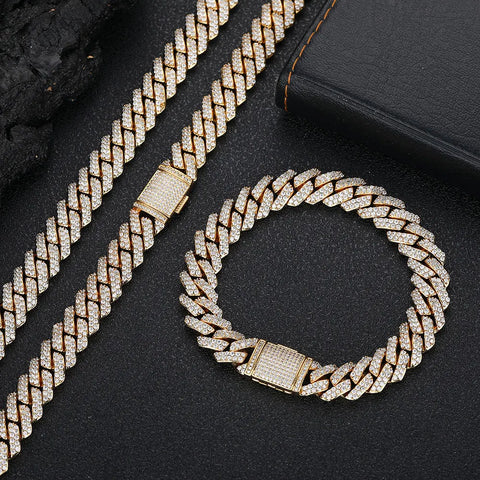 10mm Prong Cuban Link Bracelet