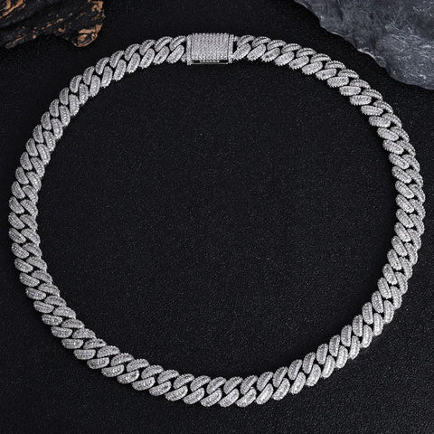 Iced Out Miami Cuban Link Chain 12mm