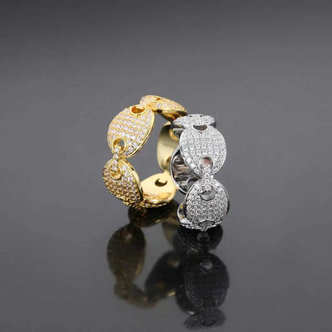 Iced Out Cuban Ring