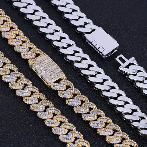 Iced Out Miami Cuban Link Bracelet 12mm