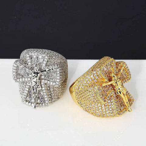 Jesus Cross Ring