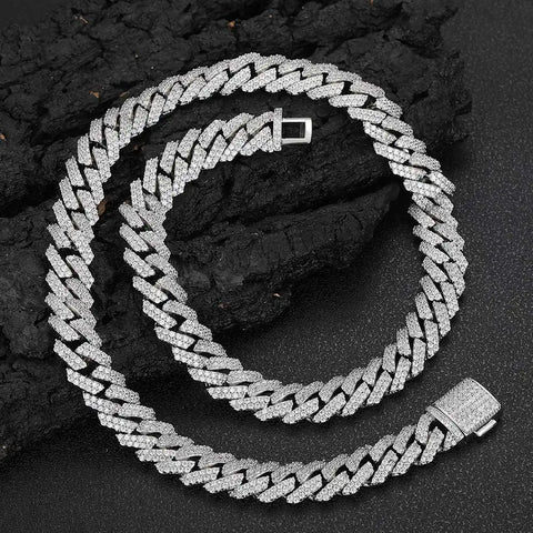 12mm Prong Cuban Link Chain