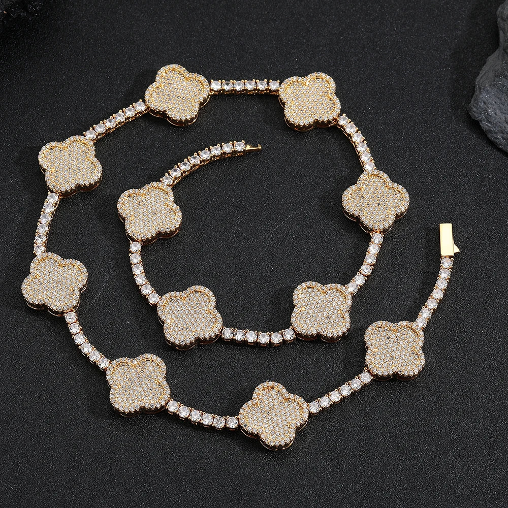 3.5MM Clover Tennis Chain