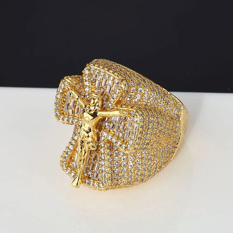 Jesus Cross Ring