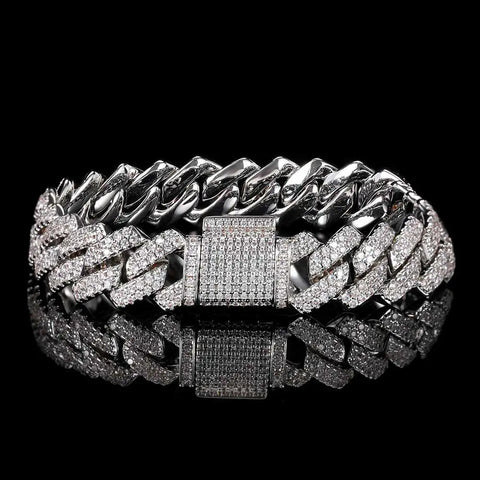 Cuban Bracelet Iced Out 14mm