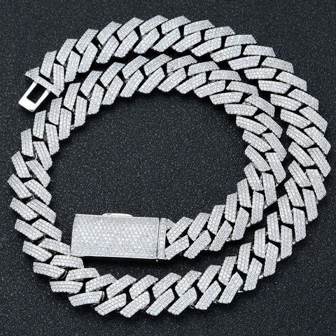 Diamond Cuban Link Chain 16mm